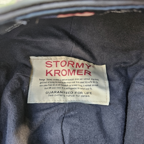 NWT Stormy Kromer the Petal Pusher Hat Eggplant/Aurora size 7 1/4 - Picture 6 of 15